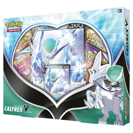 Pokémon TCG: Ice Rider Calyrex V Box i gruppen  hos Spelexperten (POK80900-ICE)