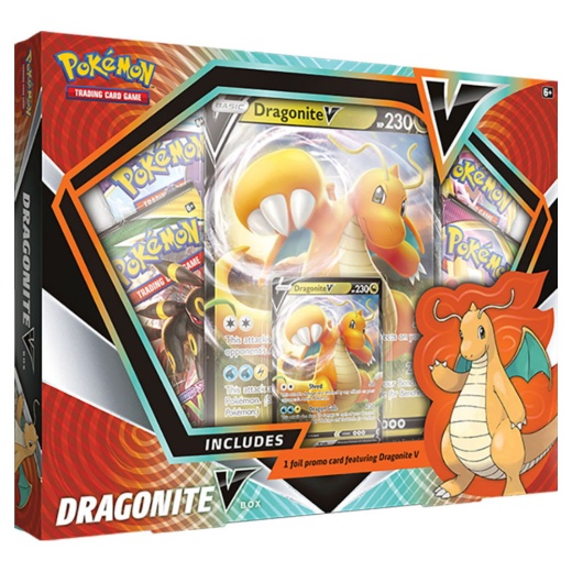 Pokémon TCG: Dragonite V Box i gruppen  hos Spelexperten (POK80903)