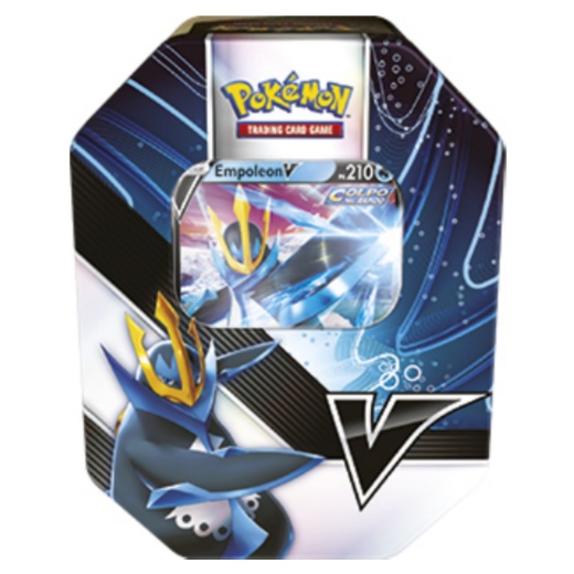 Pokémon TCG: V Power Tin - Empoleon i gruppen  hos Spelexperten (POK80904-EMP)