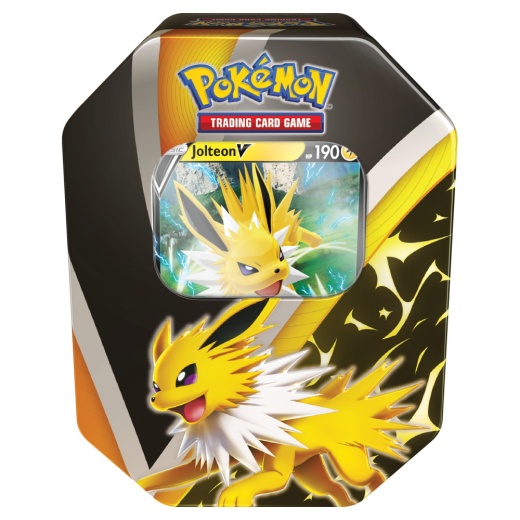 Pokémon TCG: V Power Tin Fall 2021 - Jolteon i gruppen  hos Spelexperten (POK80905-JOL)