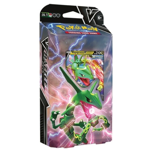 Pokémon TCG: V Battle Deck - Rayquaza V i gruppen  hos Spelexperten (POK80909-RAY)