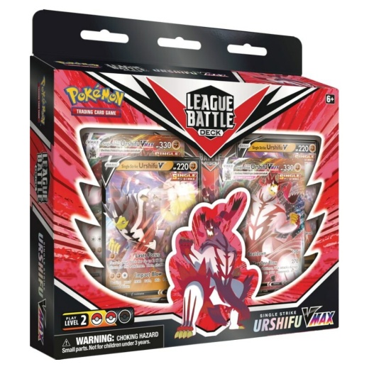 Pokémon TCG: Single Strike Urshifu VMAX Battle Deck i gruppen  hos Spelexperten (POK80912-SIN)