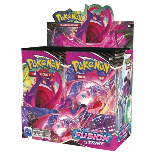 Pokémon TCG: Fusion Strike Booster Display i gruppen SELSKABSSPIL / Pokémon hos Spelexperten (POK80916-DIS)