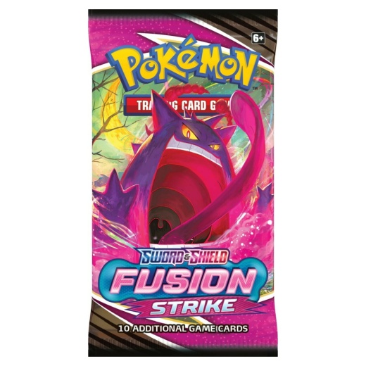 Pokémon TCG: Fusion Strike Booster Pack i gruppen SELSKABSSPIL / Kortspil hos Spelexperten (POK80916)