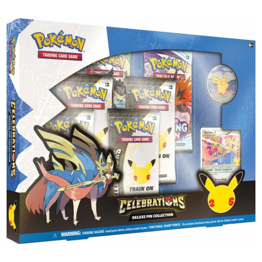 Pokémon TCG: Celebrations - Deluxe Pin Collection i gruppen  hos Spelexperten (POK80942)