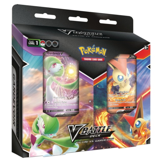 Pokémon TCG: V Battle Deck Bundle - Victini V vs Gardevoir V i gruppen  hos Spelexperten (POK80948)