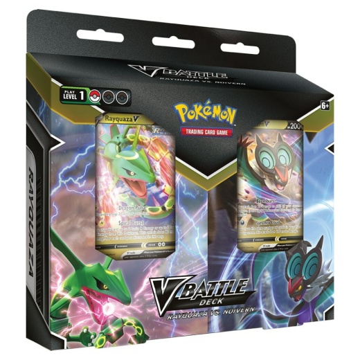 Pokémon TCG: V Battle Deck Bundle - Rayquaza V vs Noivern V i gruppen  hos Spelexperten (POK80949)