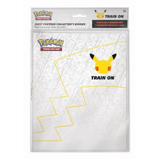 Pokemon TCG: Oversized Binder with Pikachu - First Partner i gruppen  hos Spelexperten (POK80959)