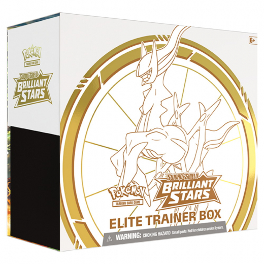 Pokémon TCG: Brilliant Stars Elite Trainer Box i gruppen  hos Spelexperten (POK85012)