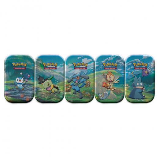 Pokémon TCG: Sinnoh Stars Mini Tin 5-Pack Collection i gruppen  hos Spelexperten (POK85014-COL)