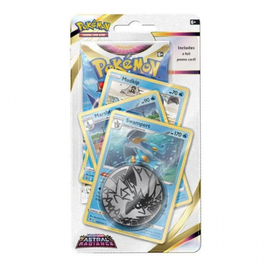 Pokémon TCG: Astral Radiance Premium Checklane - Swampert i gruppen  hos Spelexperten (POK85031-SWA)