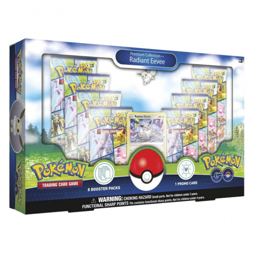 Pokémon TCG: Pokémon GO Premium Collection - Radiant Eevee i gruppen SELSKABSSPIL / Pokémon hos Spelexperten (POK85052)