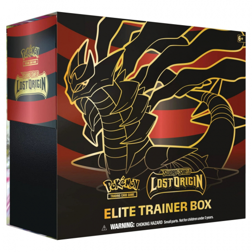 Pokémon TCG: Lost Origin Elite Trainer Box i gruppen SELSKABSSPIL / Pokémon hos Spelexperten (POK85071)