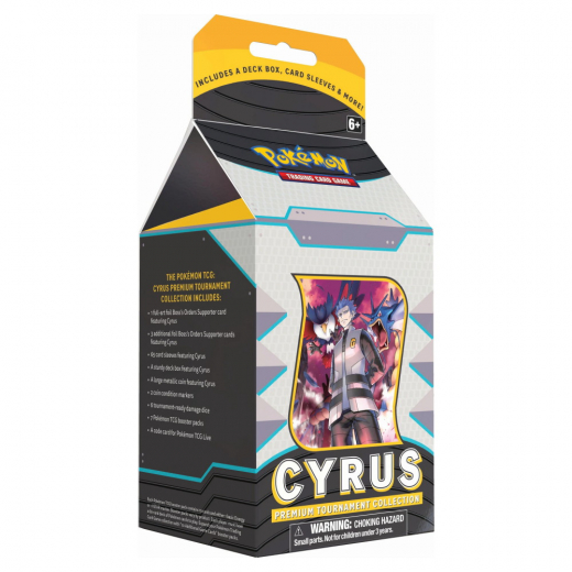 Pokémon TCG:  Premium Tournament Collection - Cyrus i gruppen SELSKABSSPIL / Pokémon hos Spelexperten (POK85076-CYR)