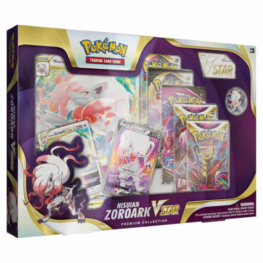 Pokémon TCG: Zoroark VStar Premium Collection i gruppen SELSKABSSPIL / Pokémon hos Spelexperten (POK85084)