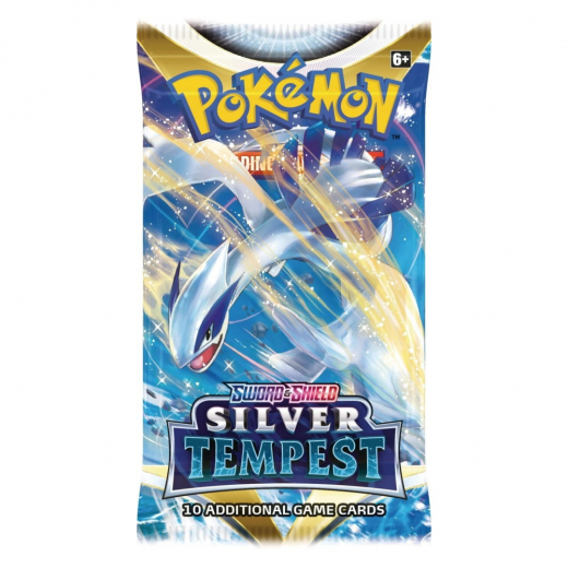 Pokémon TCG: Silver Tempest Booster Pack i gruppen SELSKABSSPIL / Pokémon hos Spelexperten (POK85091-BOS)