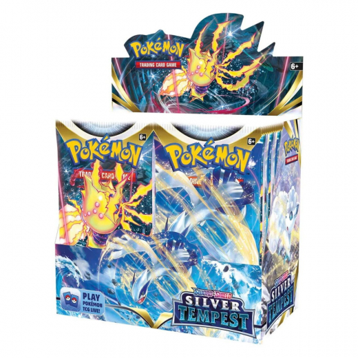 Pokémon TCG: Silver Tempest Booster Display i gruppen  hos Spelexperten (POK85091-DIS)