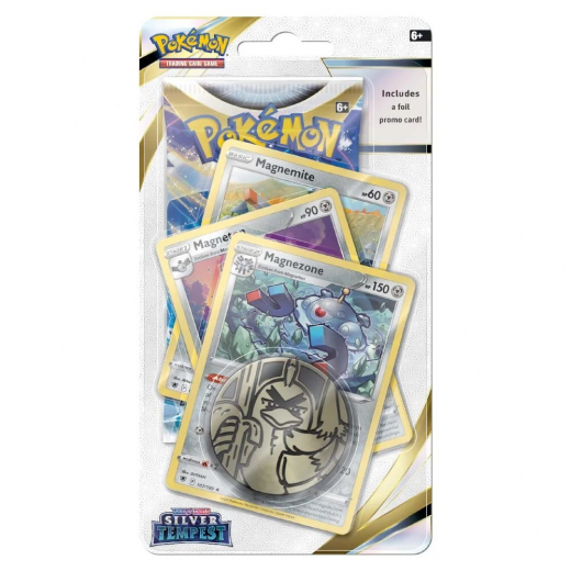 Pokémon TCG: Silver Tempest Premium Checklane - Magnezone i gruppen SELSKABSSPIL / Pokémon hos Spelexperten (POK85099-MMM)