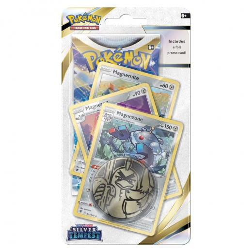 Pokémon TCG: Silver Tempest Premium Checklane - Magnezone i gruppen  hos Spelexperten (POK85099-MMM)