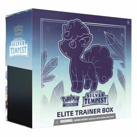 Pokémon TCG: Silver Tempest Elite Trainer Box i gruppen SELSKABSSPIL / Pokémon hos Spelexperten (POK85107)
