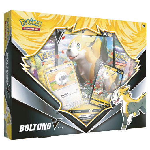 Pokémon TCG: Boltund V Box i gruppen  hos Spelexperten (POK85118)