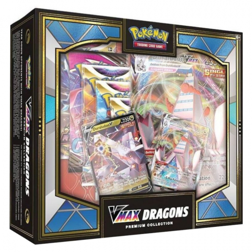Pokémon TCG: VMAX Dragons Premium Collection i gruppen  hos Spelexperten (POK85128)