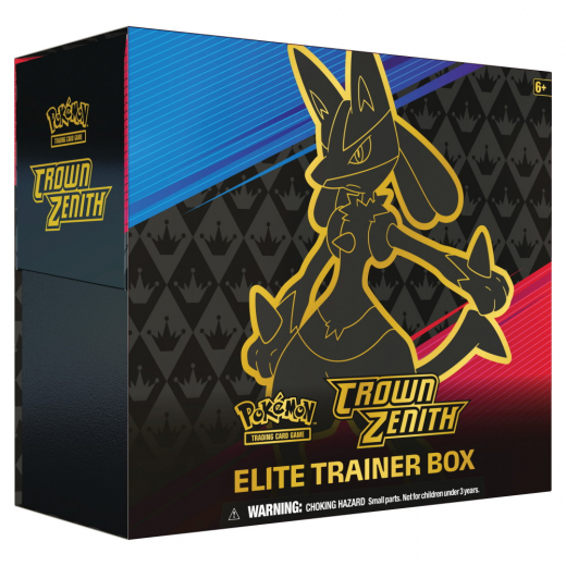 Pokémon TCG: Crown Zenith Elite Trainer Box i gruppen SELSKABSSPIL / Pokémon hos Spelexperten (POK85147)