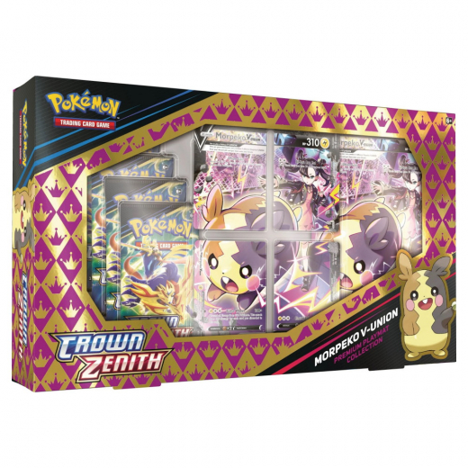 Pokémon TCG: Crown Zenith Premium Playmat Collection - Morpeko V‑UNION i gruppen SELSKABSSPIL / Pokémon hos Spelexperten (POK85181)