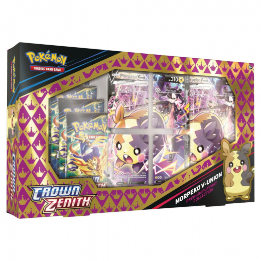 Pokémon TCG: Crown Zenith Premium Playmat Collection - Morpeko V‑UNION i gruppen  hos Spelexperten (POK85181)
