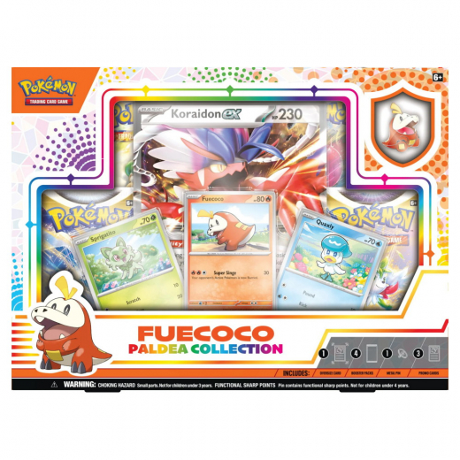 Pokémon TCG:  Paldea Collection - Fuecoco i gruppen Nyheder hos Spelexperten (POK85211-FUE)