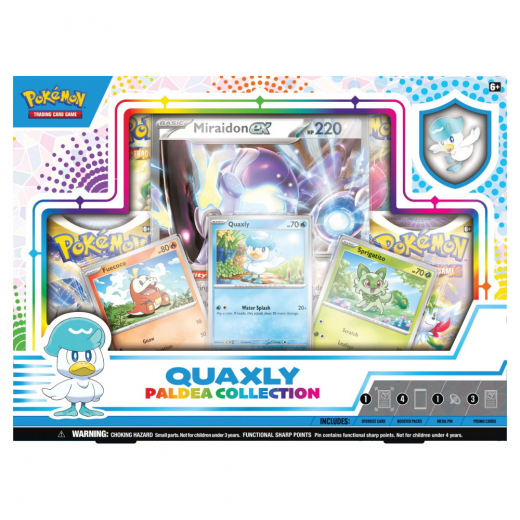 Pokémon TCG:  Paldea Collection - Quaxly i gruppen SELSKABSSPIL / Pokémon hos Spelexperten (POK85211-QUA)