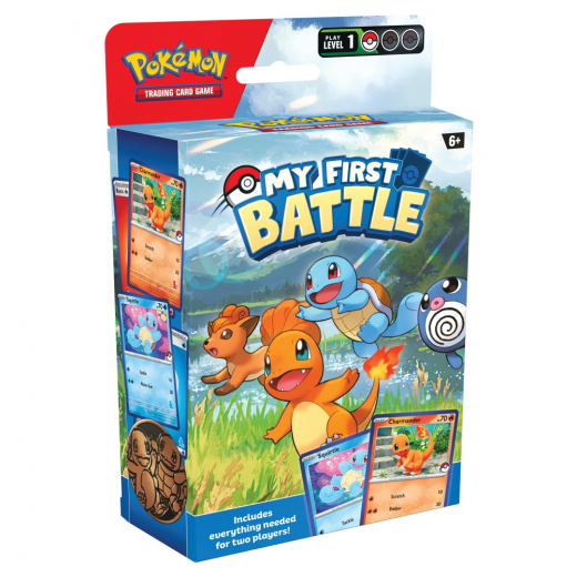 Pokémon TCG: My First Battle - Charmander & Squirtle i gruppen SELSKABSSPIL / Pokémon hos Spelexperten (POK85253-CHA)