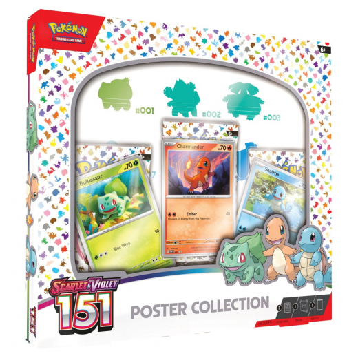 Pokémon TCG: Scarlet & Violet 151 - Poster Collection i gruppen  hos Spelexperten (POK85316)