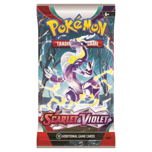 Pokémon TCG: Scarlet & Violet Booster Pack i gruppen SELSKABSSPIL / Pokémon hos Spelexperten (POK85324-BOS)