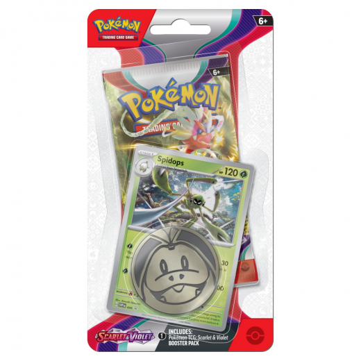 Pokémon TCG: Scarlet & Violet Checklane Spidops i gruppen SELSKABSSPIL / Pokémon hos Spelexperten (POK85331-SPI)