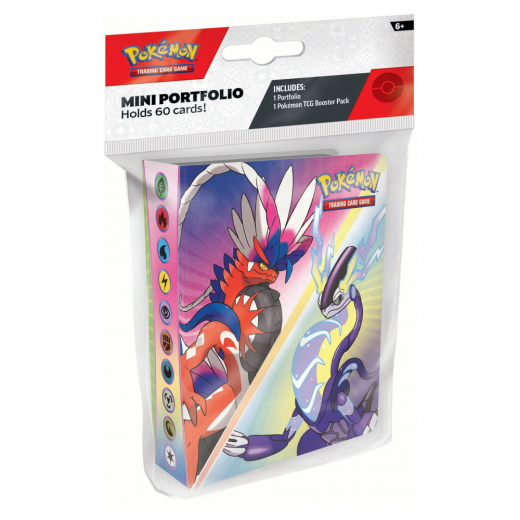 Pokémon TCG: Scarlet & Violet Mini Portfolio + Booster i gruppen  hos Spelexperten (POK85338)