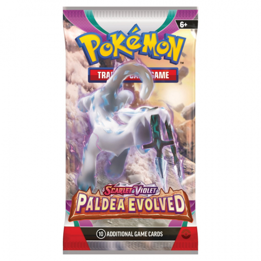 Pokémon TCG: Paldea Evolved Booster Pack i gruppen SELSKABSSPIL / Pokémon hos Spelexperten (POK85349-BOS)