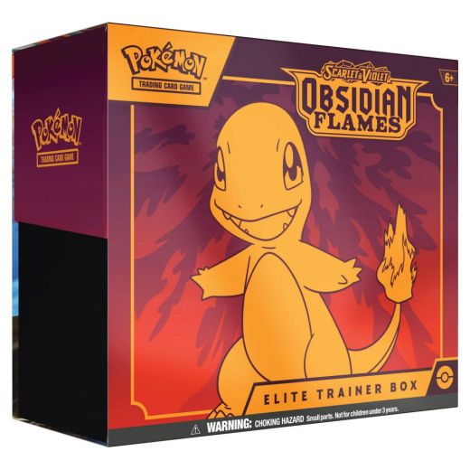 Pokémon TCG: Obsidian Flames Elite Trainer Box i gruppen SELSKABSSPIL / Pokémon hos Spelexperten (POK85391)