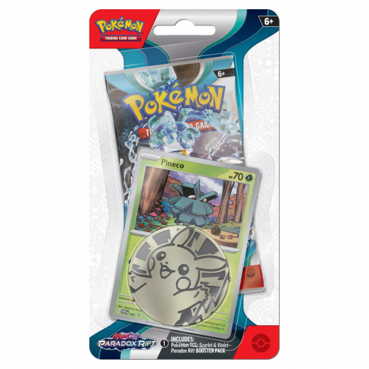 Pokémon TCG: Paradox Rift Checklane - Pineco i gruppen  hos Spelexperten (POK85406-PIN)