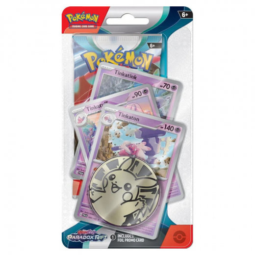 Pokémon TCG: Paradox Rift Premium Checklane - Tinkaton i gruppen SELSKABSSPIL / Pokémon hos Spelexperten (POK85411-TTT)