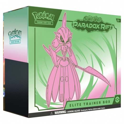 Pokémon TCG: Paradox Rift Elite Trainer Box - Iron Valiant i gruppen SELSKABSSPIL / Pokémon hos Spelexperten (POK85416-IRO)