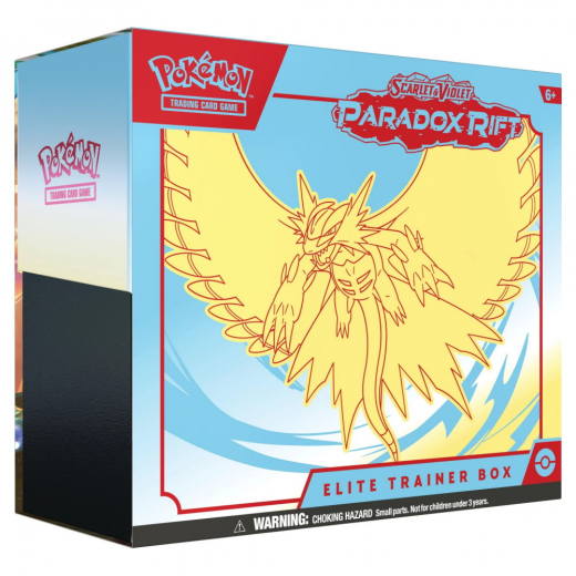 Pokémon TCG: Paradox Rift Elite Trainer Box - Roaring Moon i gruppen SELSKABSSPIL / Pokémon hos Spelexperten (POK85416-ROA)