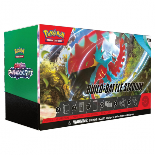 Pokémon TCG: Paradox Rift - Build & Battle Stadium i gruppen SELSKABSSPIL / Pokémon hos Spelexperten (POK85422)