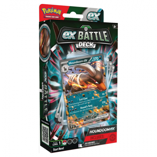 Pokémon TCG: Battle Deck - Houndoom ex i gruppen SELSKABSSPIL / Pokémon hos Spelexperten (POK85591-HOU)