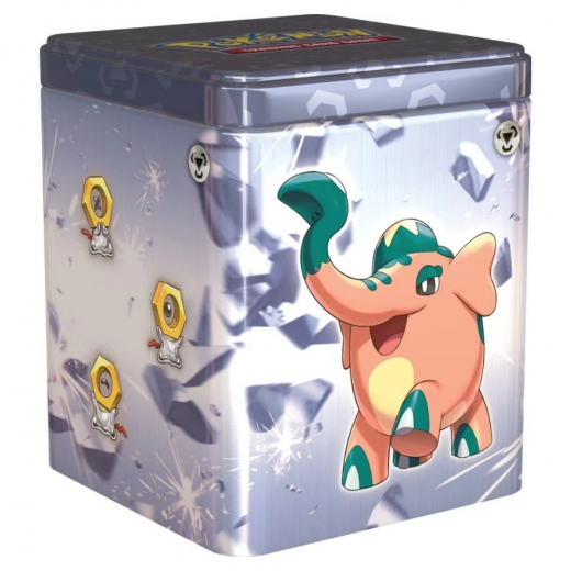 Pokémon TCG: Stacking Tin - Metal i gruppen SELSKABSSPIL / Pokémon hos Spelexperten (POK85609-MET)