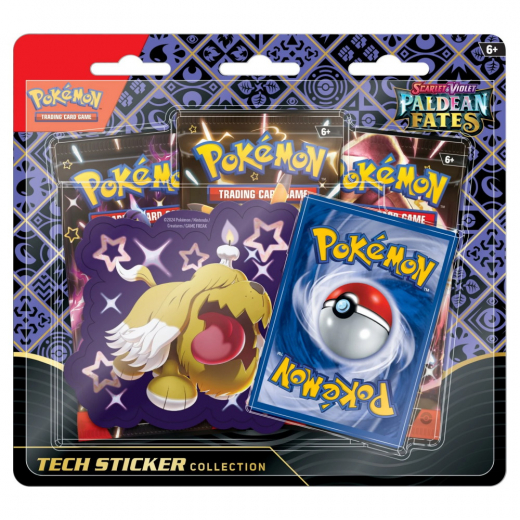 Pokémon TCG: Paldean Fates Tech Sticker Collection - Greavard i gruppen SELSKABSSPIL / Pokémon hos Spelexperten (POK85613-GRE)