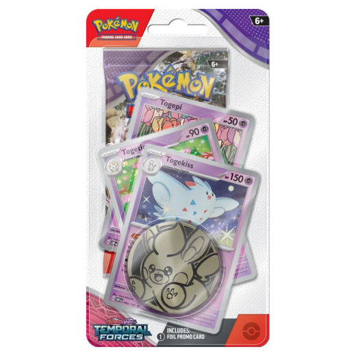 Pokémon TCG: Temporal Forces Premium Checklane Togekiss i gruppen SELSKABSSPIL / Pokémon hos Spelexperten (POK85654-TTT)