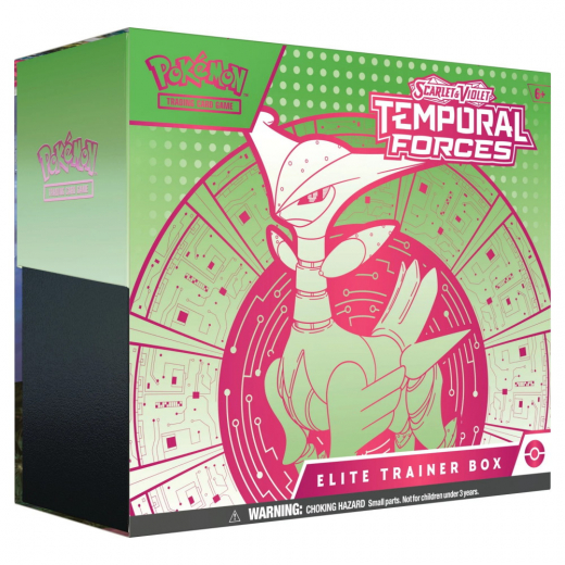 Pokémon TCG: Temporal Forces Elite Trainer Box - Iron Thorns i gruppen SELSKABSSPIL / Pokémon hos Spelexperten (POK85657-IRO)