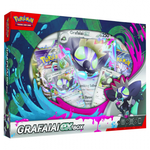 Pokémon TCG: Grafaiai ex Box i gruppen SELSKABSSPIL / Pokémon hos Spelexperten (POK85747)