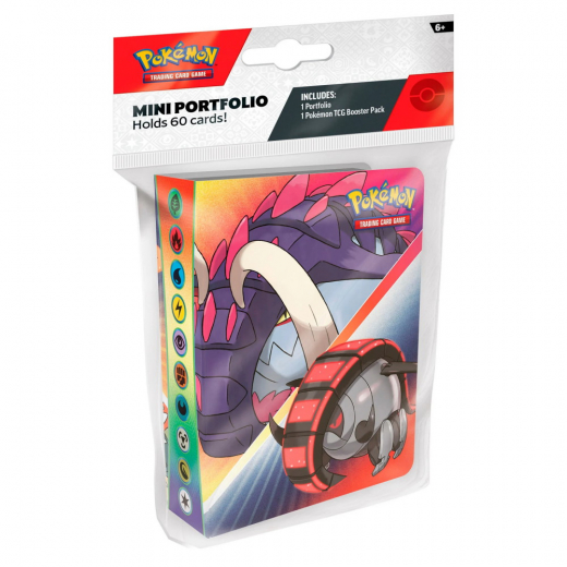 Pokémon TCG: Scarlet & Violet Spring 2024 Mini Portfolio + Booster i gruppen SELSKABSSPIL / Pokémon hos Spelexperten (POK85750)